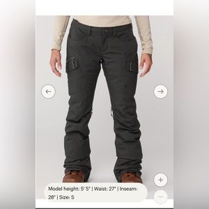 Burton Gloria Women’s Snowboard and Ski Pants - dark grey - L